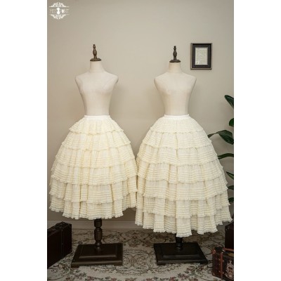 Miss Point Lamb's Flower Basket 7-Tier Skirt(Reservation/Full Payment Without Shipping)